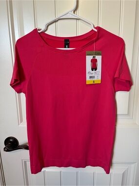 Mondetta Hot Pink Short Sleeve Active Tee